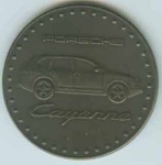 Original Porsche Calendar Coin 2003