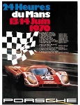 24 Hours Of Le Mans 1970 - Porsche Reprint