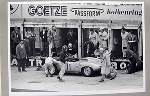 1000 Km 1962. Pit Stop Porsche 718 Wrs Drivers Graham Hill And H