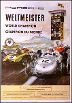 World Champion Nurnburgring 1960 - Race Poster Porsche Reprint