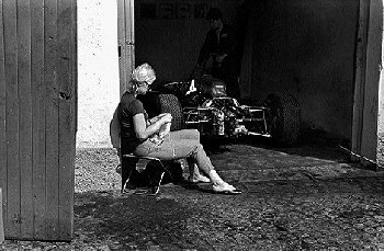 Dennis Hulme In His Brabham Bt11 Climax
