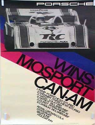 Porsche Original Wins Mosport Can-am - Porsche Original Race Pos