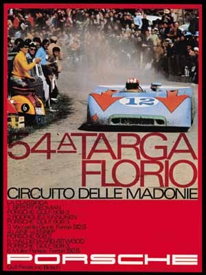 54th Targa Florio Racing - Porsche Reprint