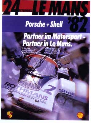 24 Hours Of Le Mans 1982 - Porsche Reprint