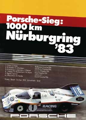 Porsche Wins Nurburgring 1983 - Porsche Reprint