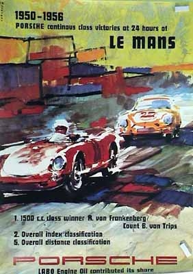Porsche 550 Spyder/356 1950-56 Lemans