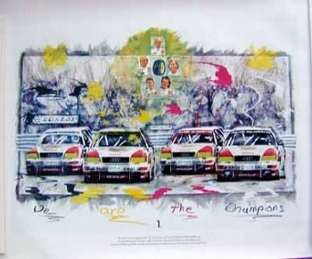 Audi Original Art Paper Dtm