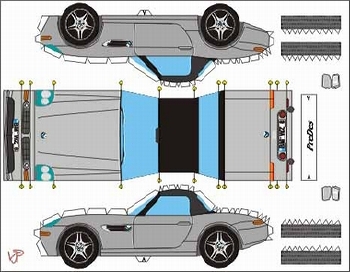 Construction Print Bmw Z8