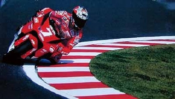 Carlos Checa On Yamaha