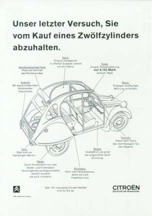 Citroen 2cv Zwoelfzylinder