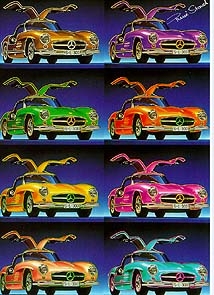 Mercedes Benz 300 Sl Warhol