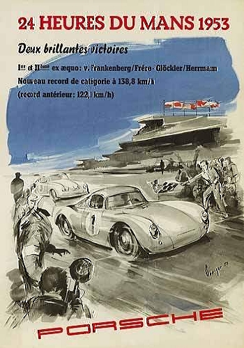 Porsche Race Reprint 24 Heures