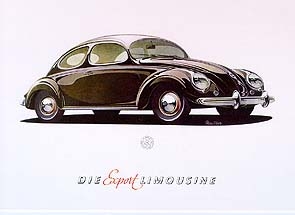 Vw Volkswagen Beetle-advertisement 1952