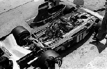 Clay Regazzoni At The German Grand Prix Nurburgring 1974