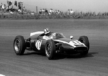 J. Brabham In His Cooper T53 Climax, Dutch Grand Prix 1960, Zand