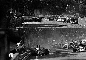 Lauda Im Ferrari 312t, Regazzoni Im Ferrari 312t Und Andretti Im