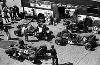 Rindt,/miles In Their Lotus 72 Ford And Emerson Fittipaldi In Hi