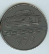 Original Porsche Calendar Coin 1985 Original Porsche Calendar Coin 1985