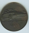 Original Porsche Calendar Coin 1990 Original Porsche Calendar Coin 1990
