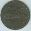 Original Porsche Calendar Coin 2003