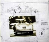 Poster 50 Years Of Porsche 1998, Prof. Ferry Porsche On His No. Poster 50 Years Of Porsche 1998, Prof. Ferry Porsche On His No.
