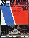 Porsche 24 Hours Of Le Mans 1982 - Porsche Original Race Poster