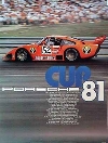 Porsche Cup 1981 - Porsche Original Race Poster