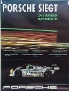 Porsche 24 Hours Of Daytona 1991 - Porsche Original Race Poster