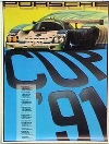 Porsche Cup 1991 - Porsche Original Race Poster
