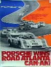 Porsche Wins Mosport Road Atlanta - Porsche Original Rennplakat