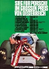 Austrian Grand Prix 1969 - Porsche Reprint Austrian Grand Prix 1969 - Porsche Reprint