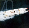 Team N. Ferretti / L. Ferrari Off-shore-boot. 70 Years Agip Post