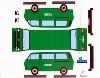 Construction Card Vw Police Bus Construction Card Vw Police Bus