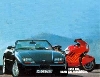 Bmw Z1 K1 Advertisement 1989 - Postcard Reprint
