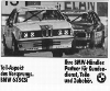 Bmw Advertisement 1983 Reprint 635 - Postcard Reprint