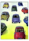 Bmw Isetta 1955 - Postcard Reprint Bmw Isetta 1955 - Postcard Reprint