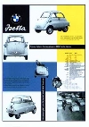 Bmw Isetta 1955 - Postcard Reprint Bmw Isetta 1955 - Postcard Reprint