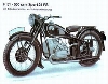 Bmw R 51 Sport 1951 - Postcard Reprint