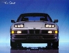 Bmw 850i Automobile Car Postcards - Postcard Reprint Bmw 850i Automobile Car Postcards - Postcard Reprint