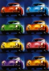 Porsche 356 Coupé Warhol - Postcard Reprint Porsche 356 Coupé Warhol - Postcard Reprint