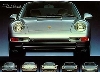 Porsche 911 Carrera 993 Front-evolution - Postcard Reprint Porsche 911 Carrera 993 Front-evolution - Postcard Reprint